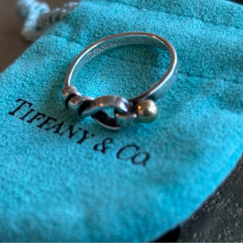 Tiffany & Co two tone ring